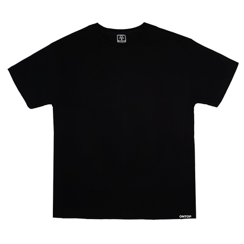 ONTOP Basic Tee-Black (đen trơn)