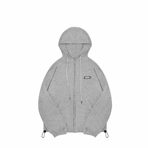 ONTOP Tech Hoodie Zip-Xám
