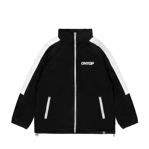 ONTOP Bold Track Jacket-Đen