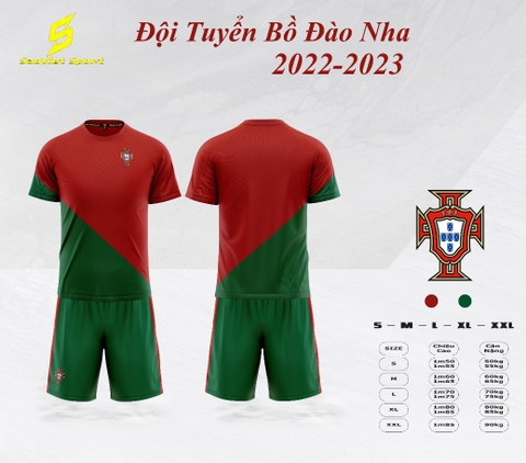 Áo đội tuyển Bồ Đào Nha World Cup 2022 - Đỏ