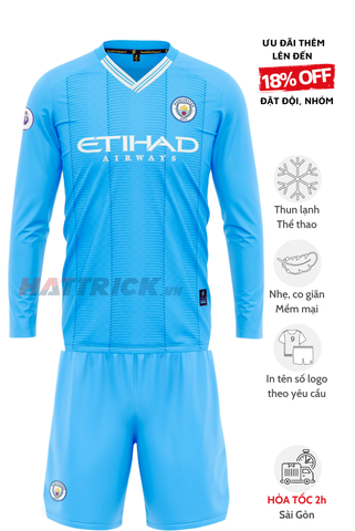 Quần áo Man City tay dài 2023/24