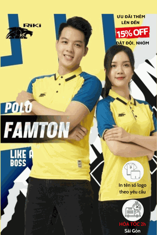 Áo di chuyển Polo Riki FAMTON