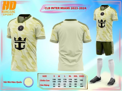 Áo Inter Miami 2024/25 [Thun Mè Hàn Quốc]