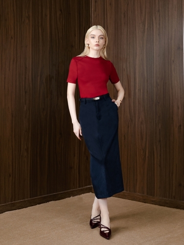 Empower Ribbed Tee
