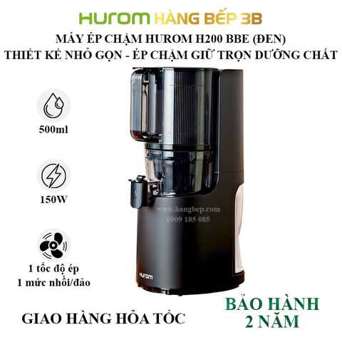 Máy ép chậm Hurom H200-BBE màu đen