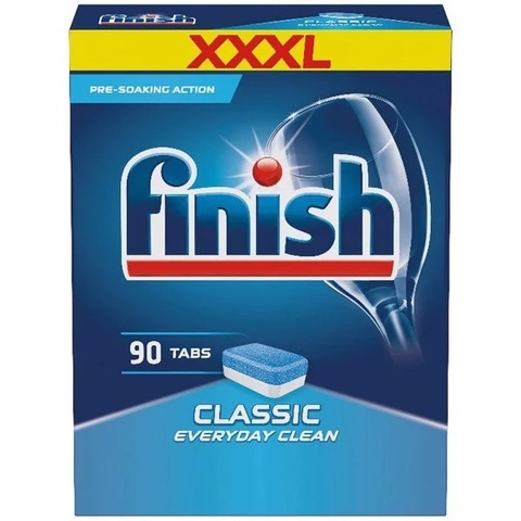 Viên rửa chén Finish Classic FVCL90LM 90 viên - Không mùi