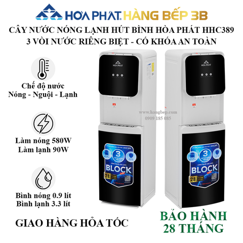 Cây nước nóng lạnh Hòa Phát HHC389