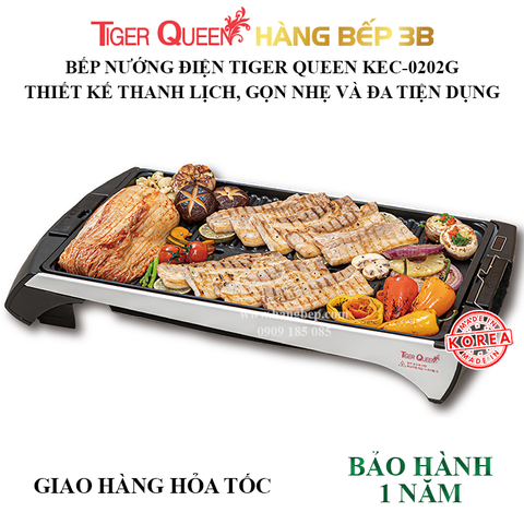 Bếp nướng điện Tiger Queen KEC-0202G