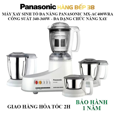 Máy xay sinh tố đa năng Panasonic MX-AC400WRA