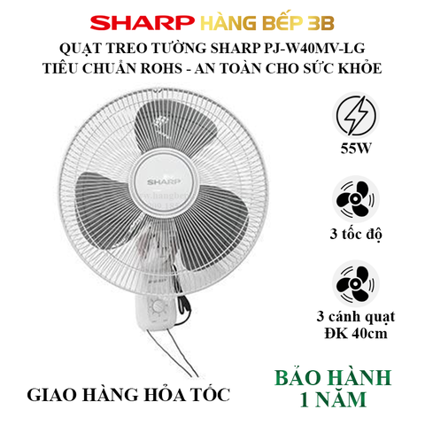 Quạt treo Sharp PJ-W40MV-LG 55W