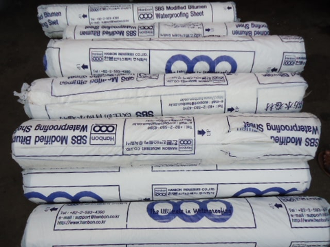 Báo giá màng chống thấm tự dính mặt nhôm Hanbon giá rẻ Nhất