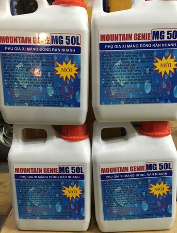 Moutain Genie MG50L - Vữa Đông Kết Nhanh Dạng Lỏng