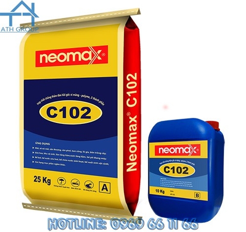 NEOMAX C102 - Hợp chất chống thấm gốc xi măng - polyme