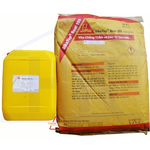 Sikatop Seal 105 – Vữa Chống Thấm Xi măng Polymer