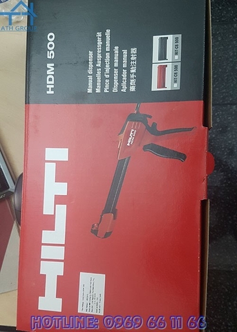 Hilti HDM-500 - Súng Bơm Keo