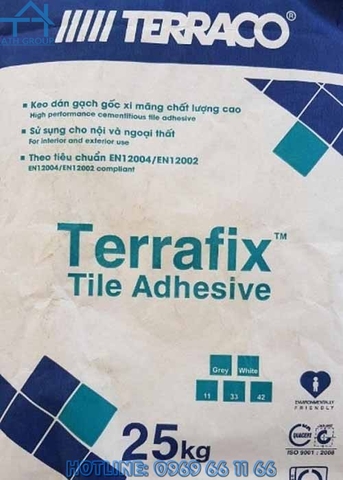 TERRACO TERRAFIX - KEO DÁN GẠCH GỐC XI MĂNG