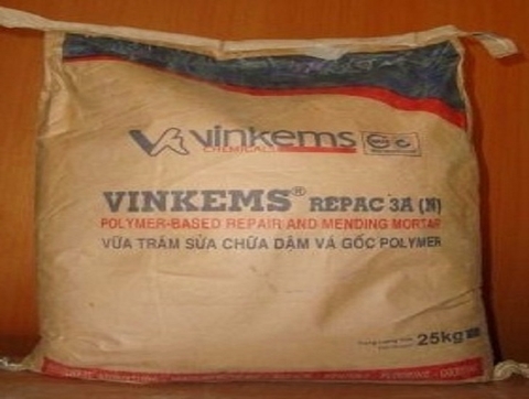 Vinkems REPAC 3A - Vữa Sửa Chữa Và Dặm Vá Gốc Polymer