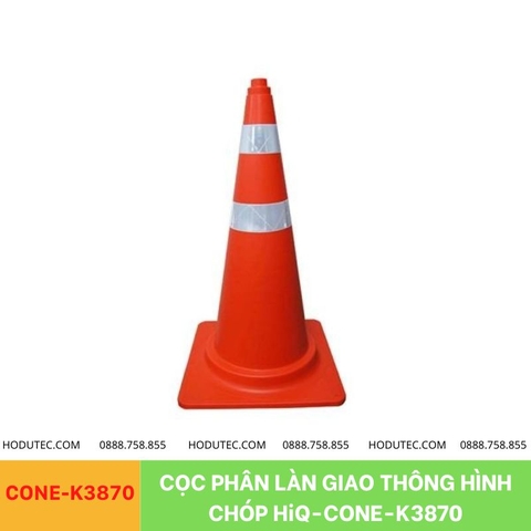 Cọc phân làn giao thông hình chóp HiQ-CONE-K3870