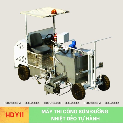 Thiết bị thi công sơn kẻ đường tự động HDT11