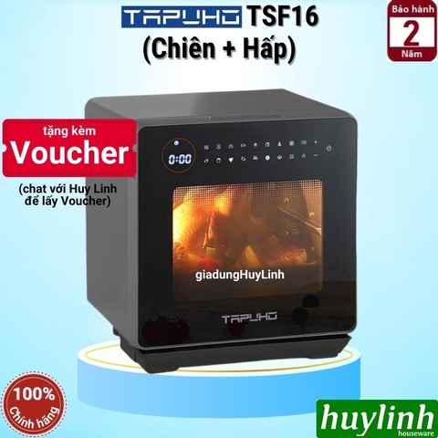 Nồi chiên - hấp hơi nước siêu nhiệt Tapuho TSF16 - 16 lít - 60 Chức năng