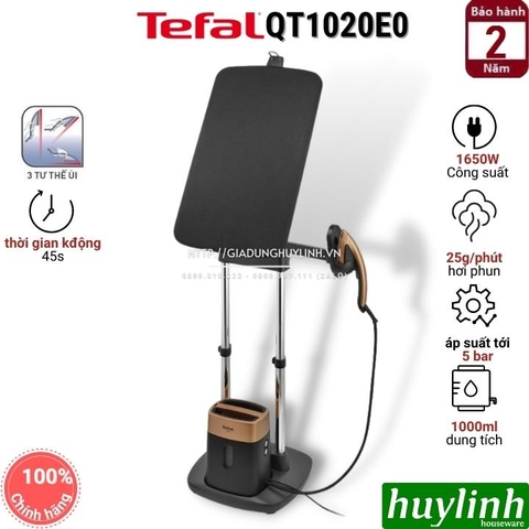 Bàn ủi hơi nước dạng đứng Tefal IXEO QT1020E0