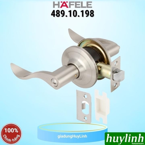 Bộ khoá tay nắm gạt cửa Toilet Hafele 489.10.198