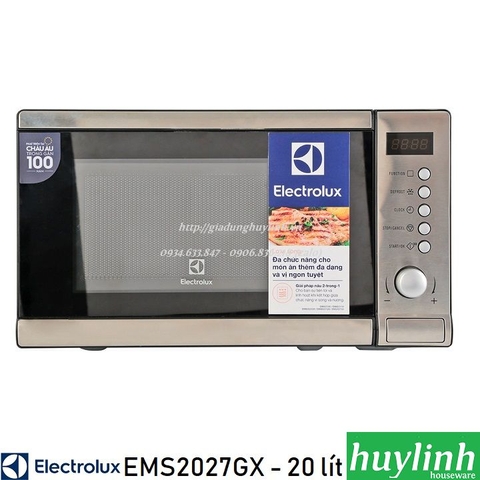 Lò vi sóng có nướng Electrolux EMS2027GX - 20 lít