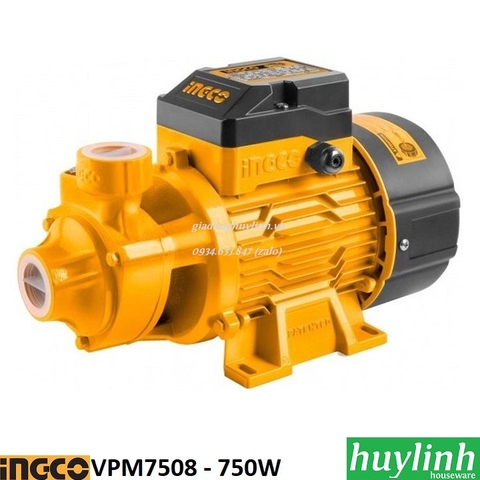 Máy bơm nước đẩy cao Ingco VPM7508 - 750W