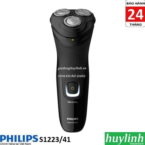 Máy cạo râu khô và ướt Philips S1223/41 - Chính hãng