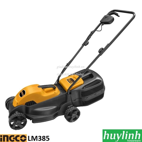 Máy cắt cỏ làm vườn đẩy tay Ingco LM385 - 1600W - 45 lít