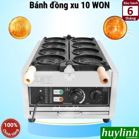 Máy làm bánh đồng xu 10 Won