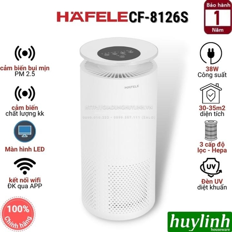 Máy lọc không khí Hafele CF-8126S - 537.82.720 - Wifi [30 - 35m2]