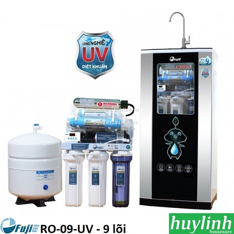 Máy lọc nước RO Fujie RO-09UV - 9 cấp lọc - Có đèn UV diệt khuẩn