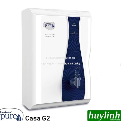 Máy lọc nước Unilever Pureit Casa G2 (RO + MF) - 6000 lít