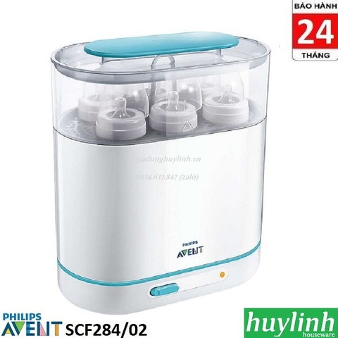 Máy tiệt trùng bình sữa Philips Avent SCF284 - chính hãng