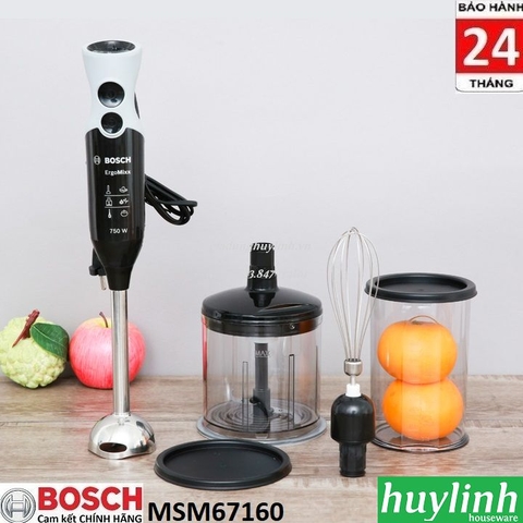 Máy xay sinh tố cầm tay Bosch MSM67160 - Chính hãng