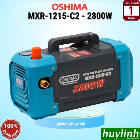 Máy rửa xe chỉnh áp Oshima MRX-1215-C2 - 2800W - Motor từ lõi đồng 100%