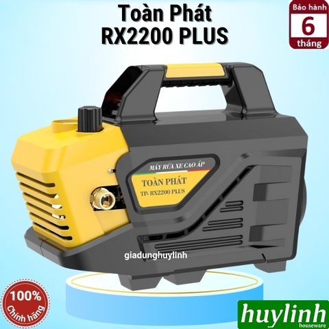 Máy xịt rửa xe Chỉnh Áp Toàn Phát TP-RX2200 PLUS - 2200W - Lõi đồng 100%