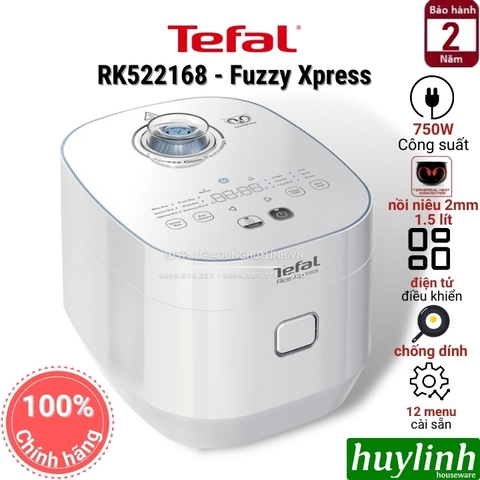 Nồi cơm điện từ Fuzzy Xpress Tefal RK522168 - 1.5 lít