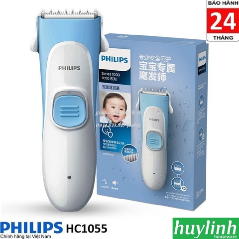 Tông đơ cắt tóc trẻ em Philips HC1055 - Chính hãng