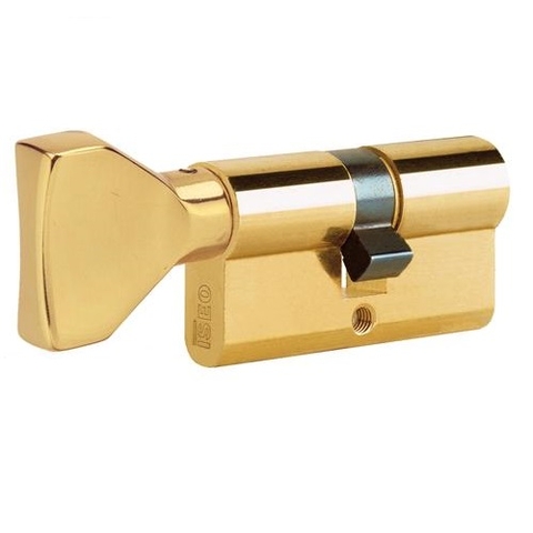 Lõi khóa R6 Vàng có núm