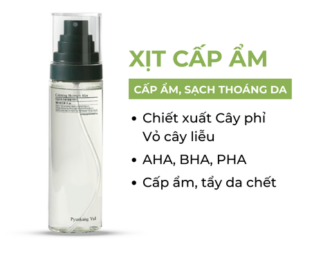 Xịt cấp ẩm và phục hồi da Pyunkang Yul Calming Moisture Mist 100ml