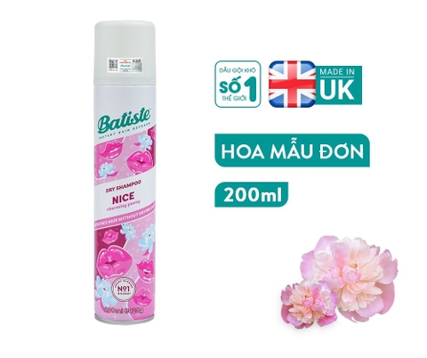 Dầu Gội Khô Batiste Dry Shampoo