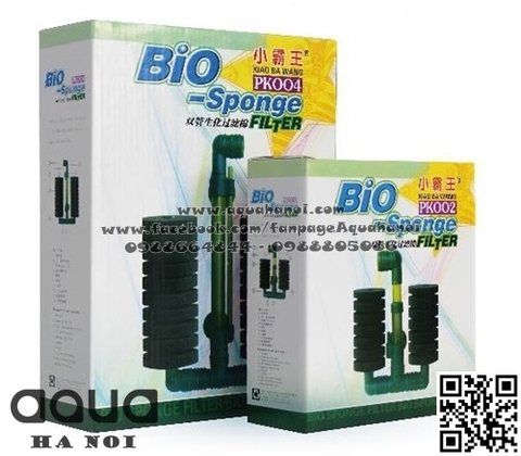 Lọc sủi hơi vi sinh Bio đôi PK 002 dùng cho hồ cá tép cảnh