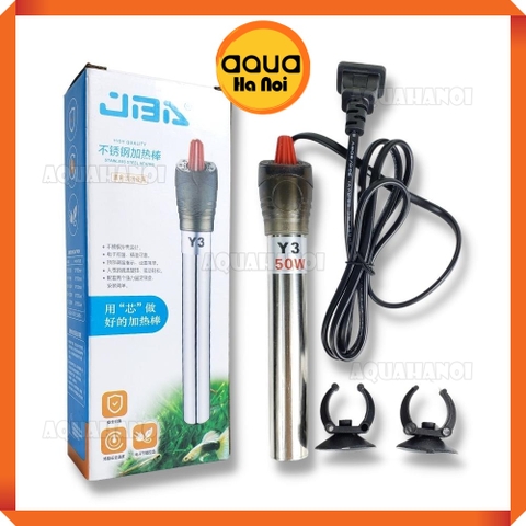 Sưởi bể cá JBA Y3 100W - Sưởi inox chống vỡ làm ấm nước bể cá