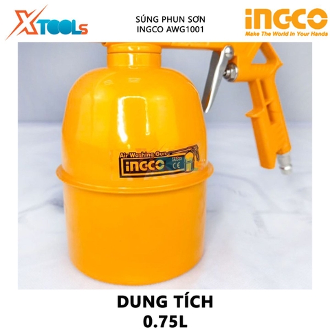 Súng châm nhớt INGCO AWG1001 0.75 Lít