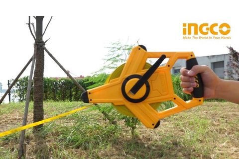 Thước Dây Sợi Thủy Tinh 50mx12.5mm INGCO HFMT8250  uy tính