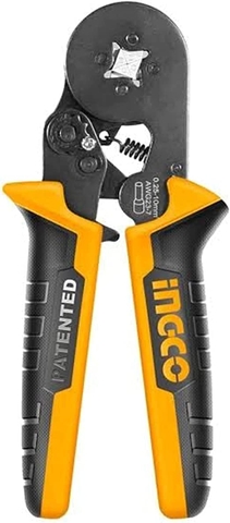 Kìm bấm cos dây điện 0.25-10mm3 INGCO HRCPG05210