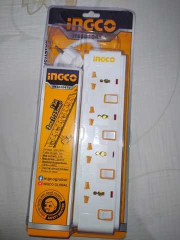 Ổ cắm điện Ingco HES03041V 13A chính hãng