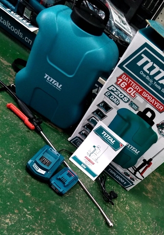 Máy phun 16L dùng pin 20V TOTAL TSPLI2001 rẻ